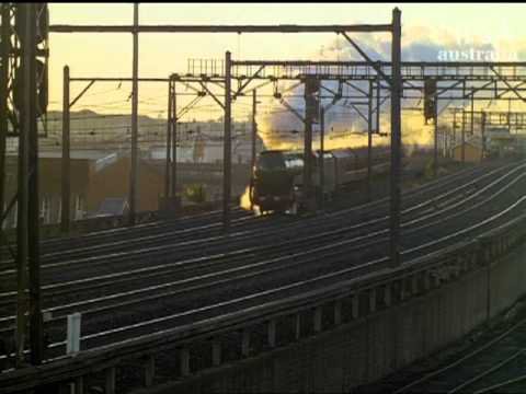 A Steam train passes thumbnail image.