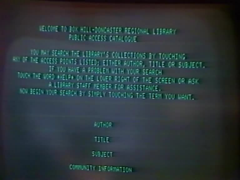 Using a computer catalogue thumbnail image.