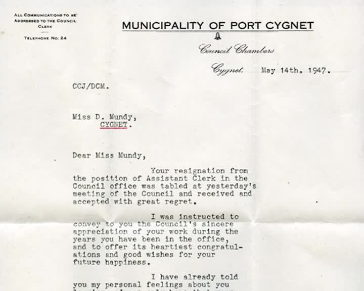 A still image from An Album of sunny memories: for Delcie