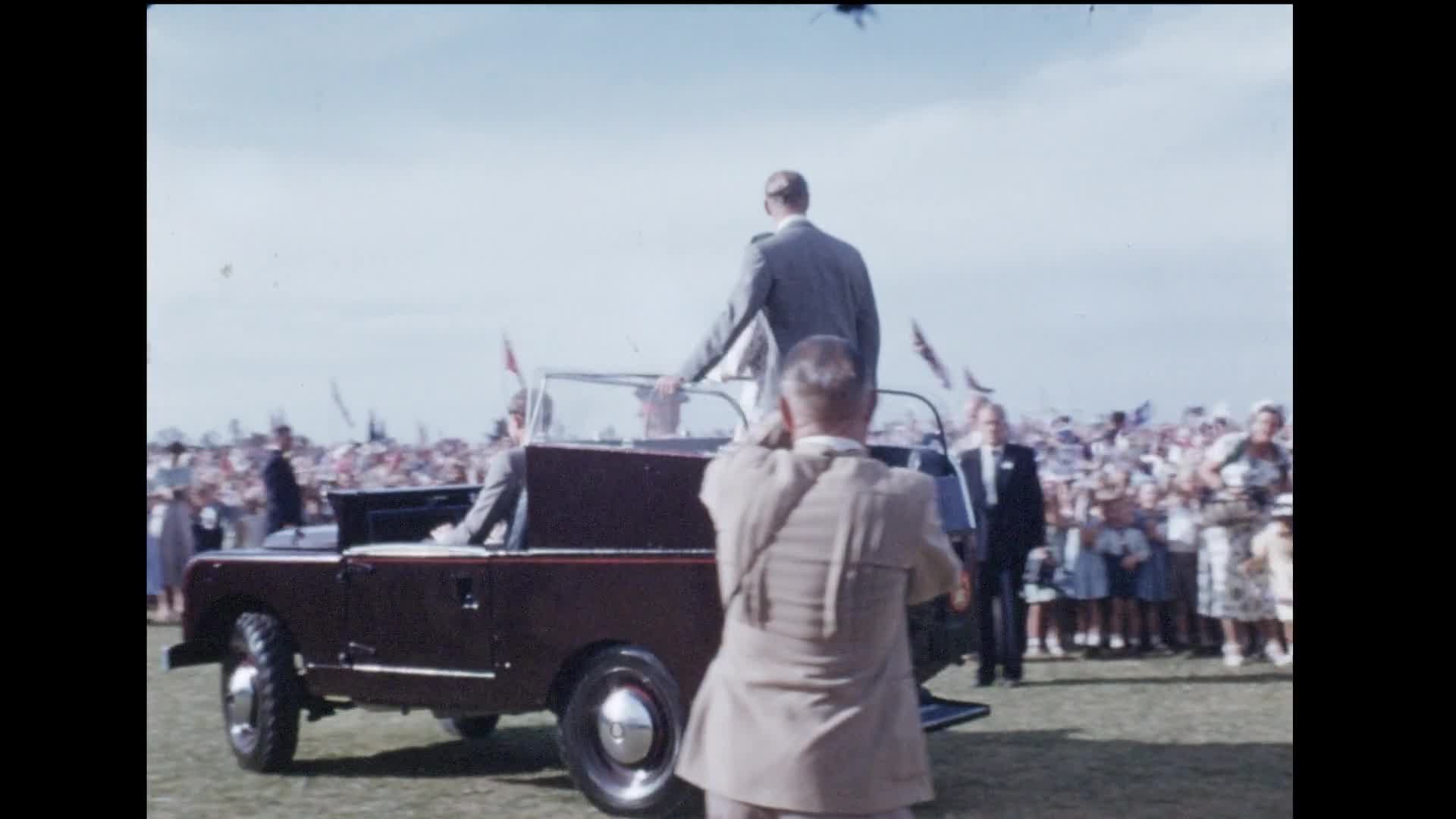 [Royal Visit, Victoria, 1954: Pre-Release Footage: Reel 21] thumbnail image.