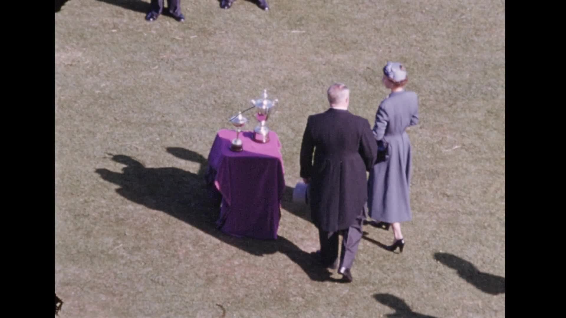 [Royal Visit, Victoria, 1954: Pre-Release Footage: Reel 24] thumbnail image.