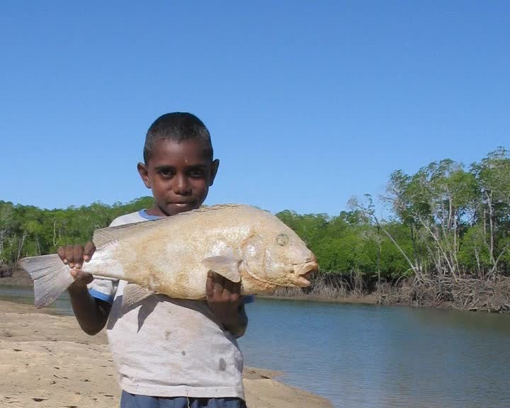 A still image from A Place called Gapuwiyak