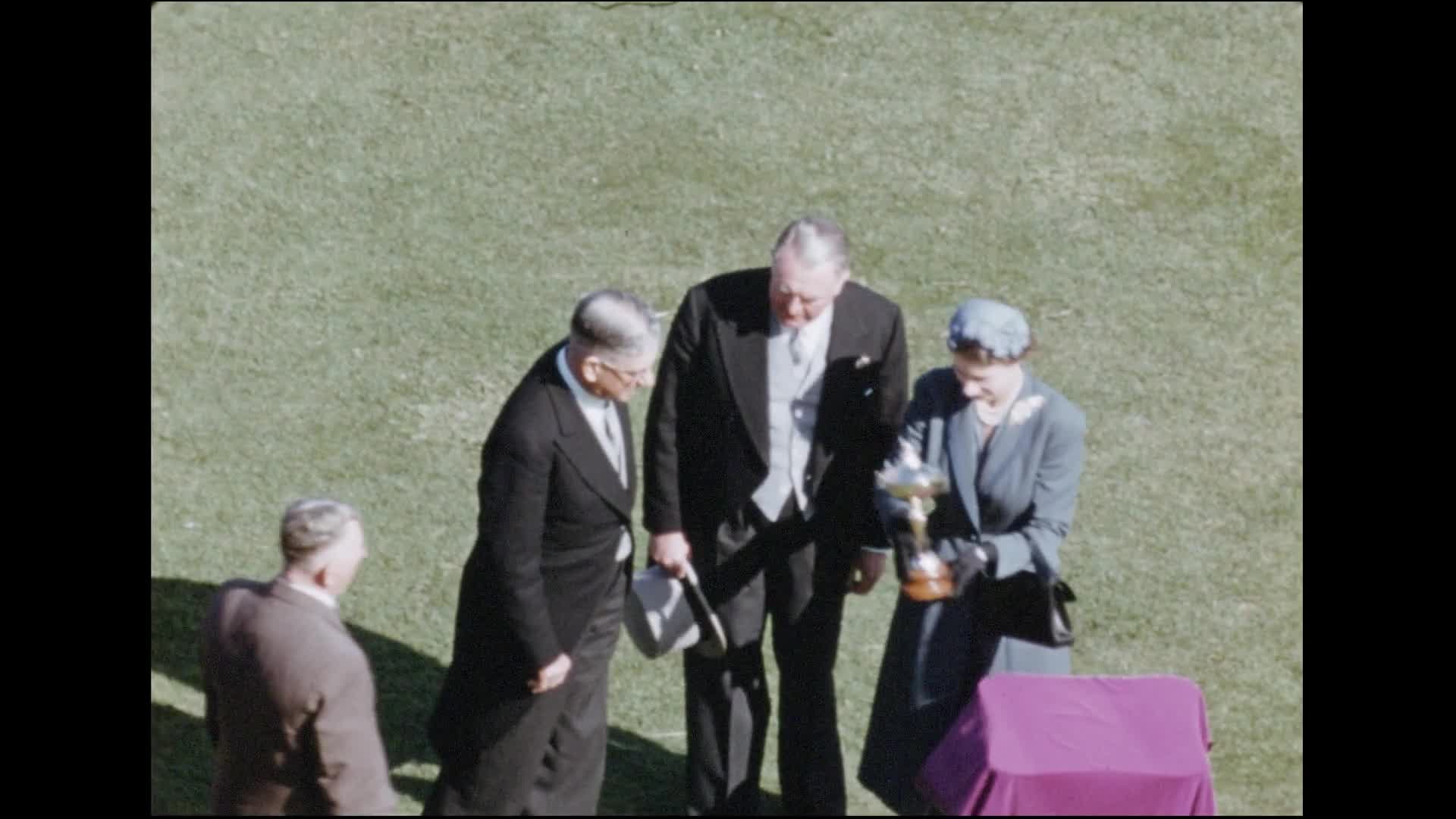 [Royal Visit, Victoria, 1954: Pre-Release Footage: Reel 10] thumbnail image.