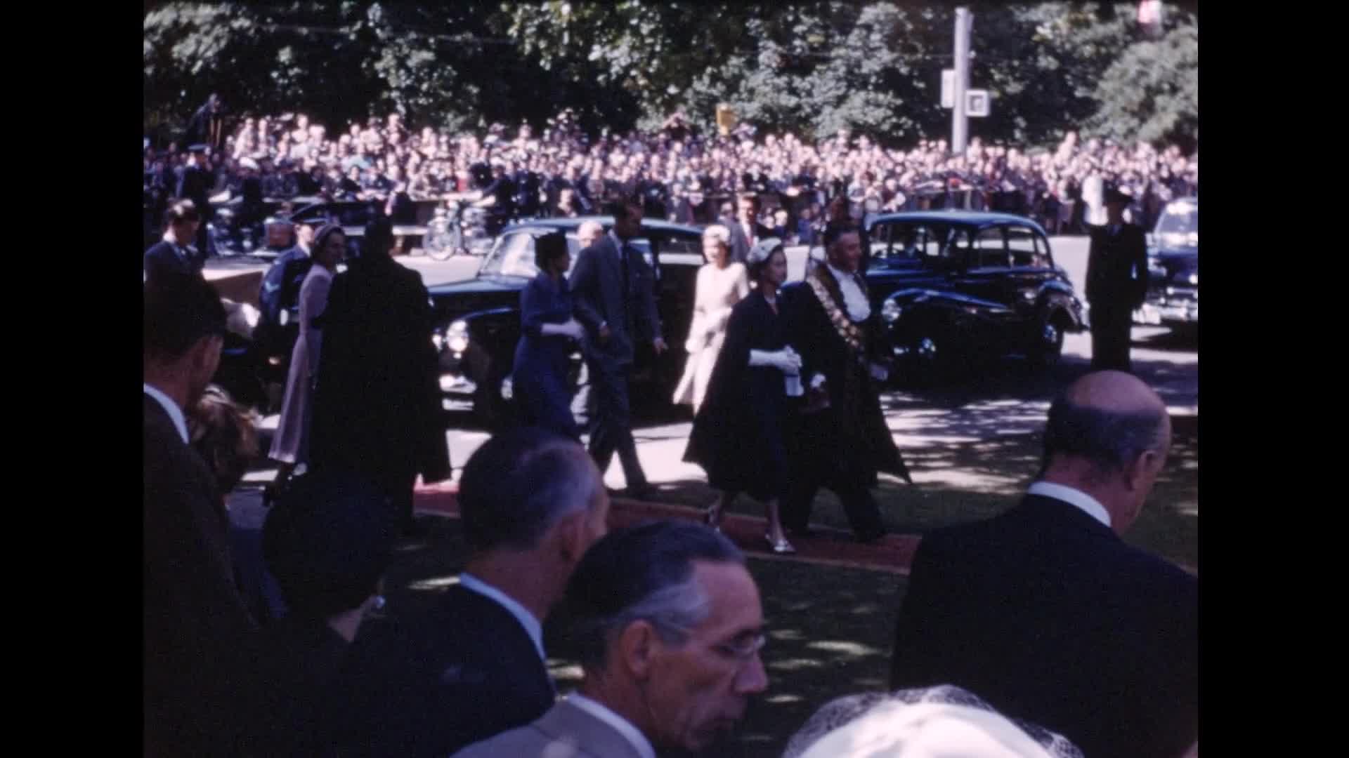 [Royal Visit, Victoria, 1954: Pre-Release Footage: Reel 17] thumbnail image.