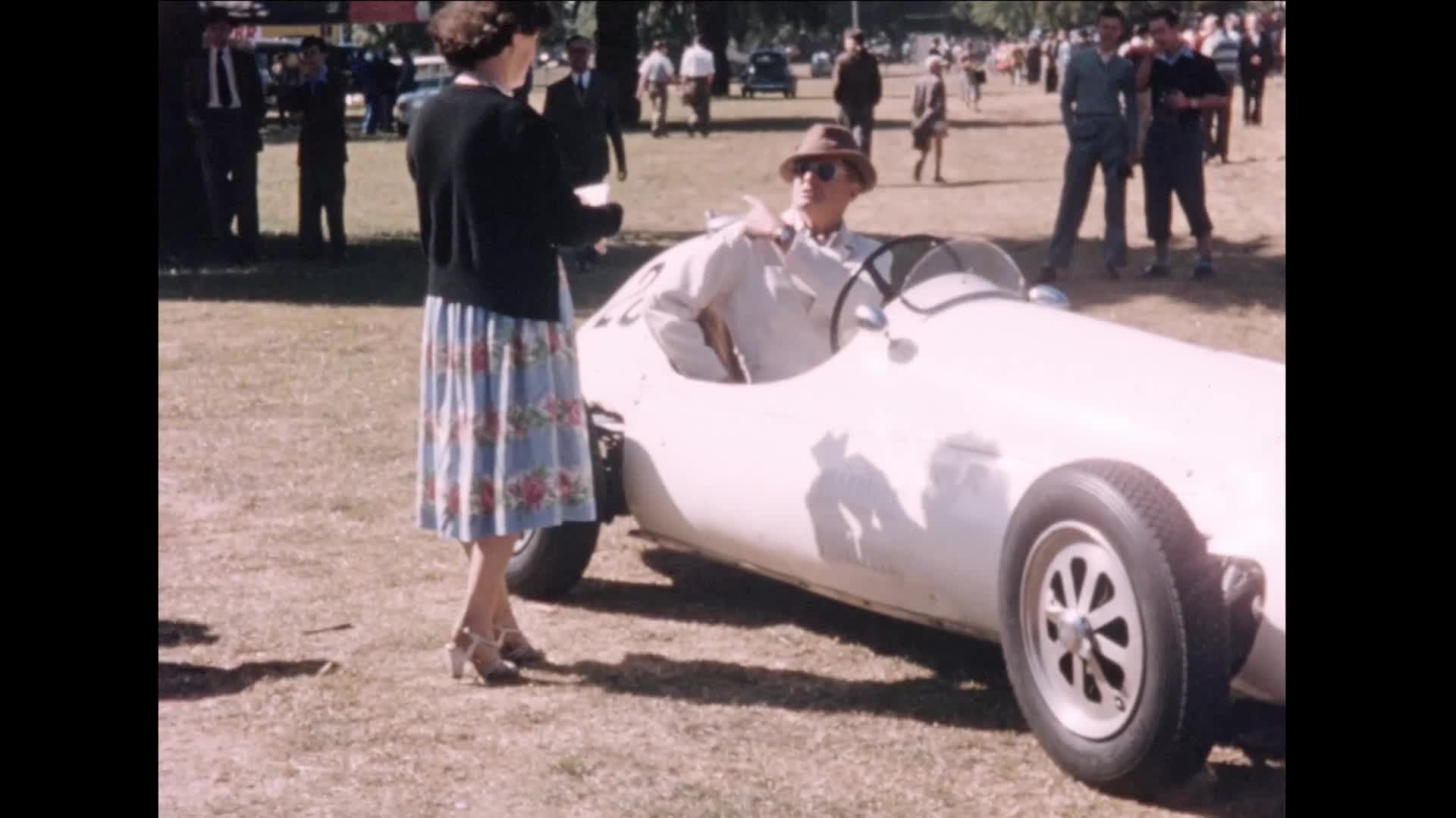 [KenRa Films Present Kenneth Rankine Home Movie Collection: Reel 12. Car Racing] [excerpt] thumbnail image.