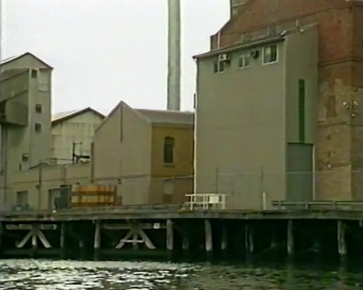 A still image from In the shadow of the chimney