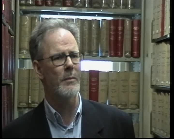 A still image from Et cetera. Season 2. Episode 7 [The State Library. Melbourne Cup handover. Tumbarumba]