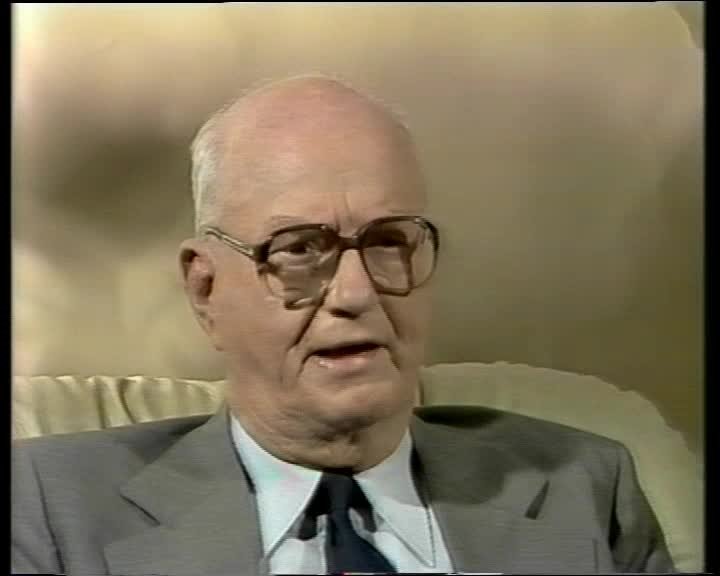 A still image from The Bradman era