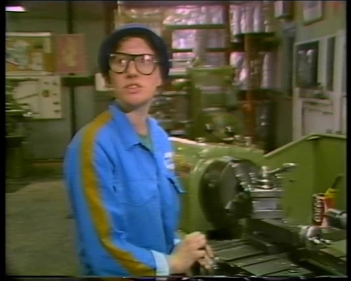 A still image from Open doors ... opportunities in trade training for women