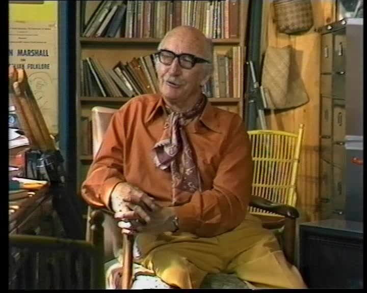 A still image from Alan Marshall