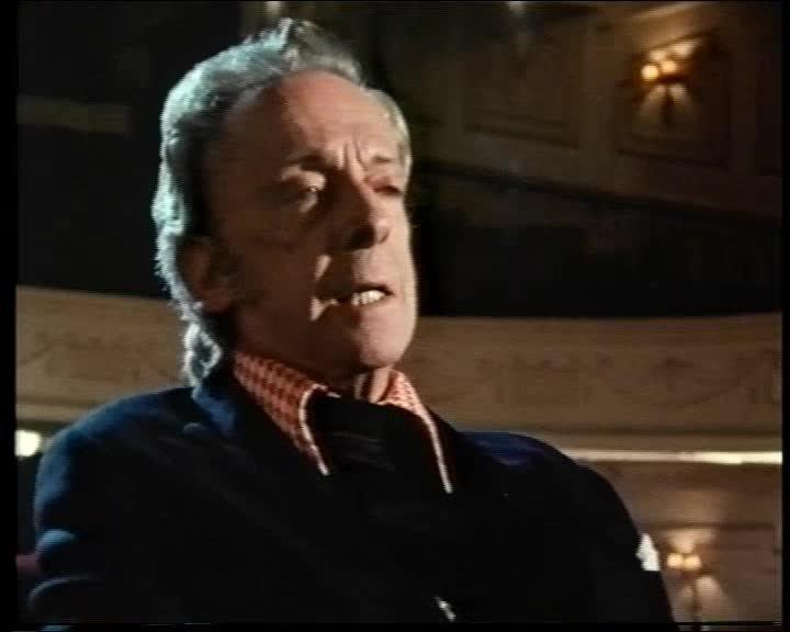 A still image from Sir Robert Helpmann