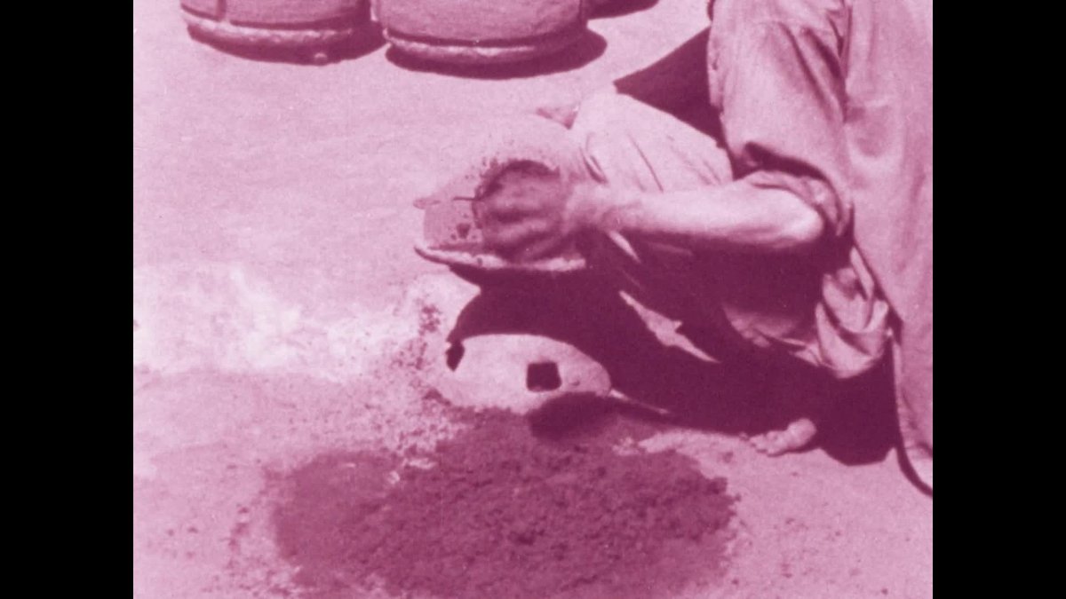 A still image from Casting iron plow-shares