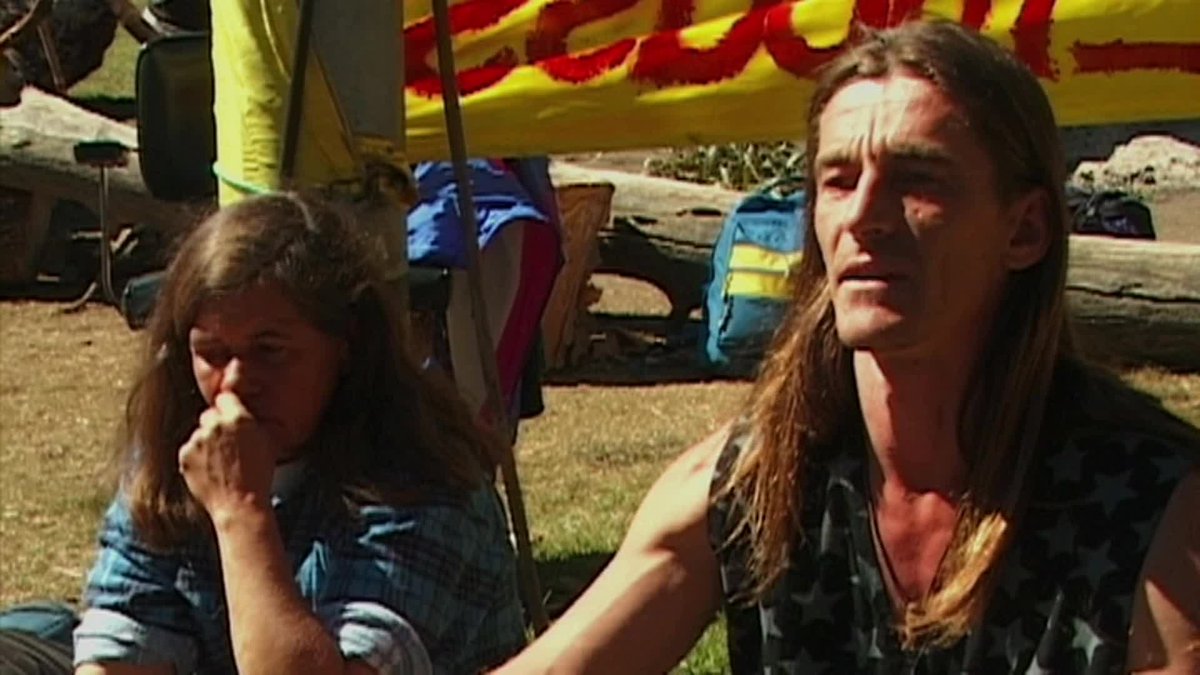 A still image from Fire of the Land