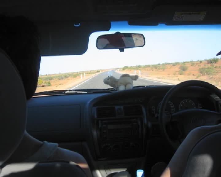 A still image from Out of Alice