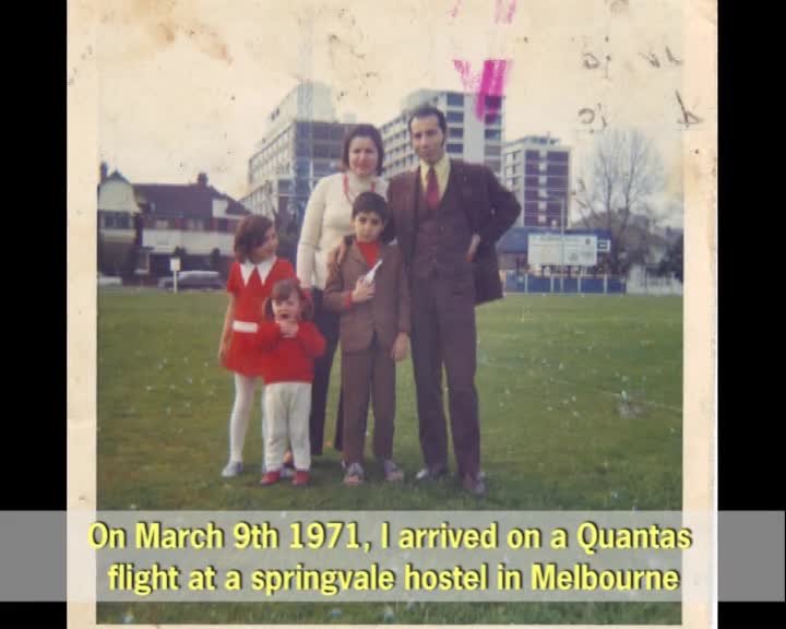 A still image from Australyaya Gelisiminhikayesi = Coming to Australia