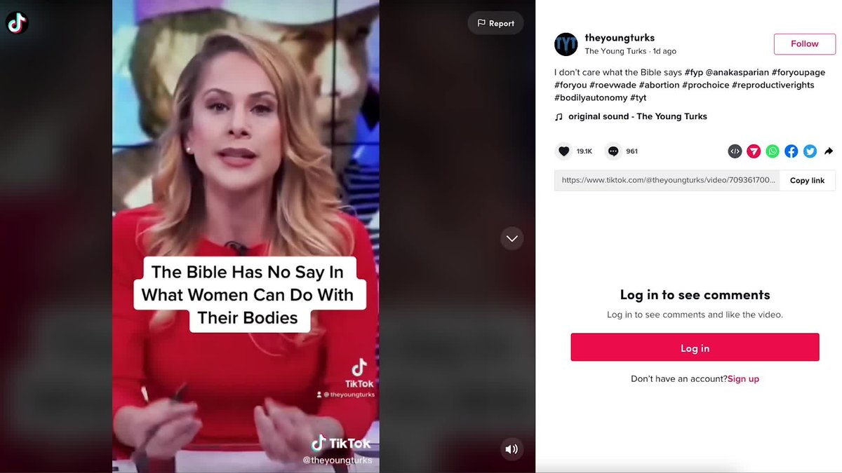 A still image from I don't care what the Bible says