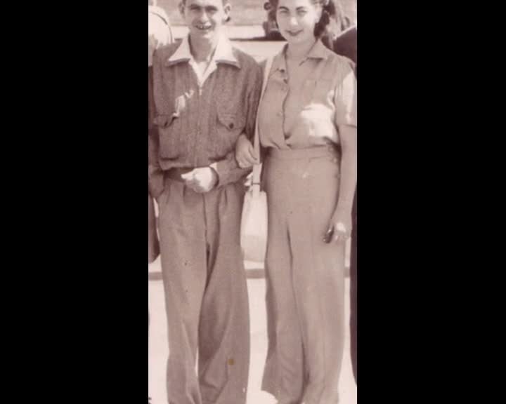 A still image from Home for four days, gone for four years