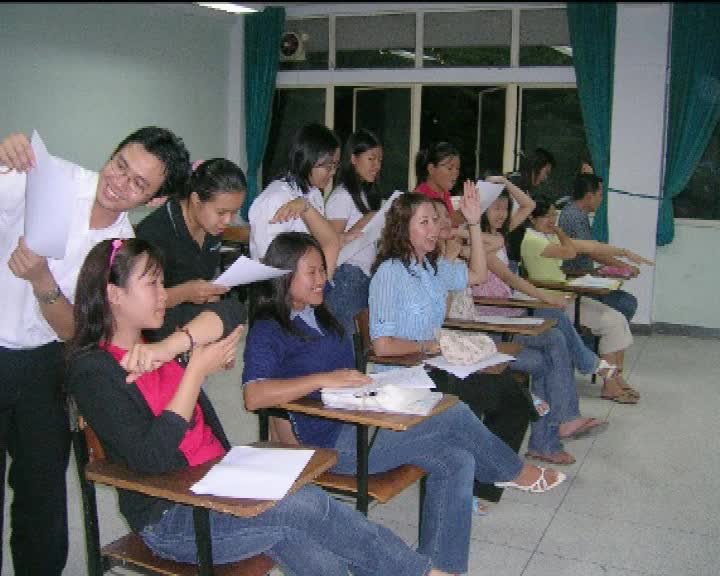 A still image from My university challenge