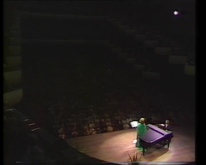 A still image from Joan Sutherland in concert