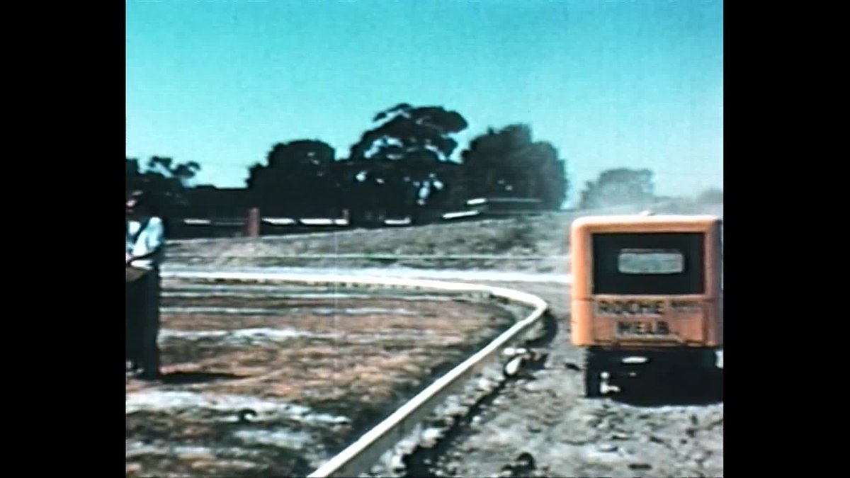 A still image from The 1956 Olympic story [Winter Olympics in Cortina, Italy]