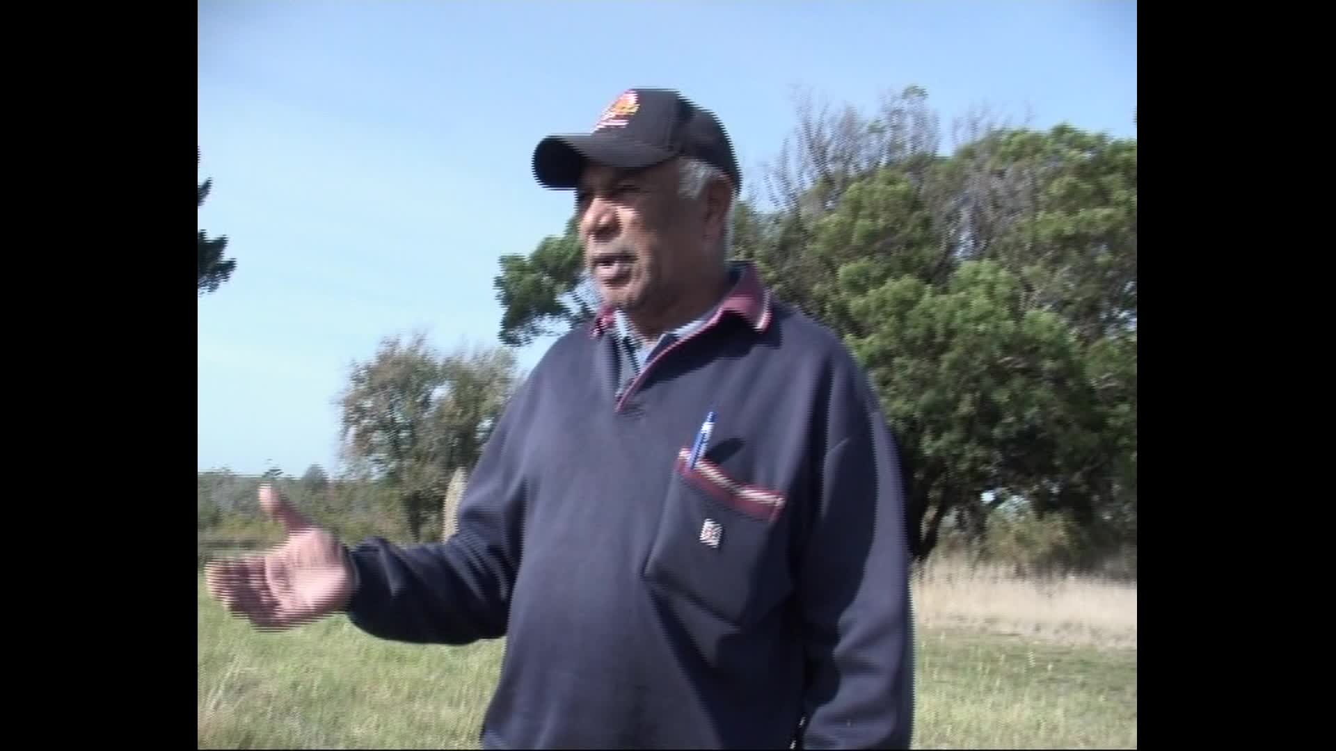 Old man: returning to Lake Condah Mission thumbnail image.
