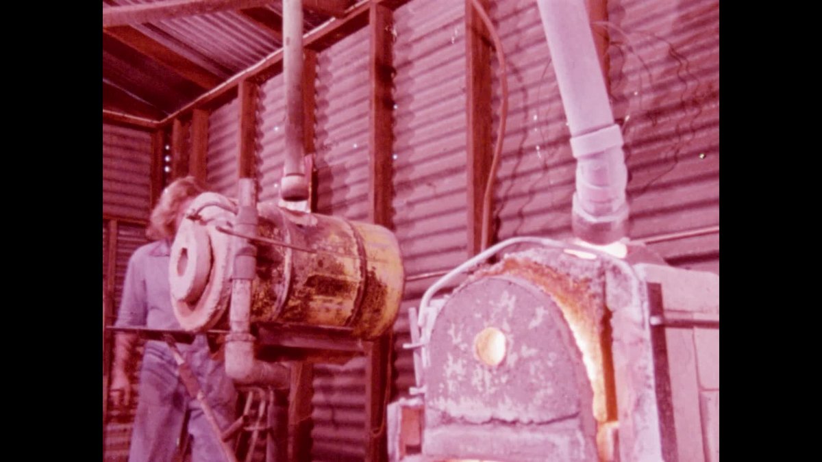 A still image from Nick Mount: glass blower