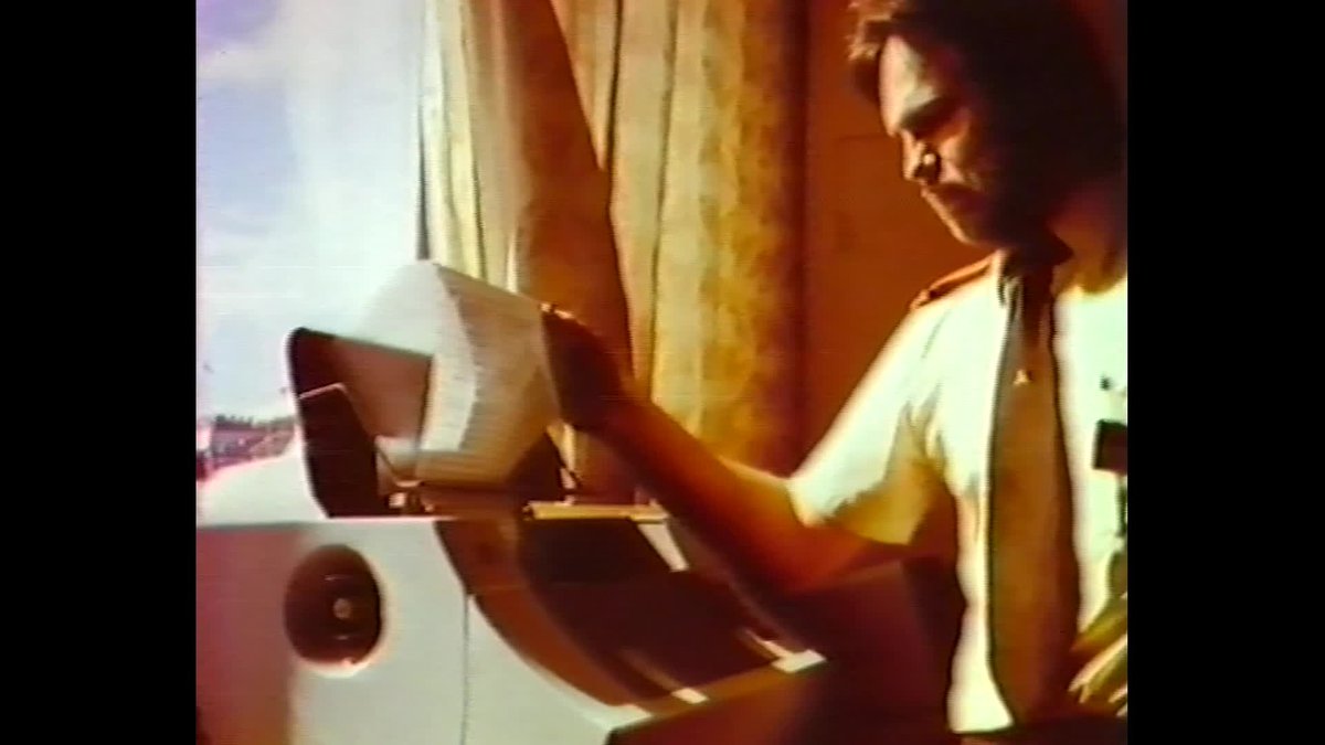 A still image from Computers as Work Aids in Transport