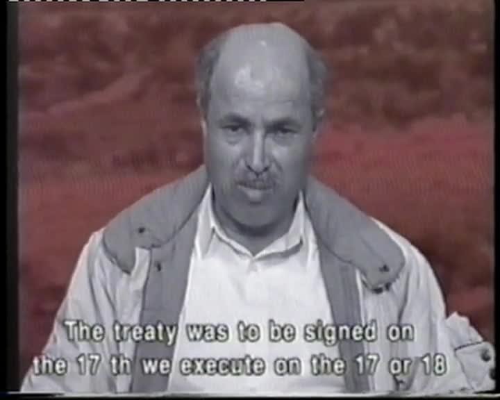 A still image from All is well on the border front