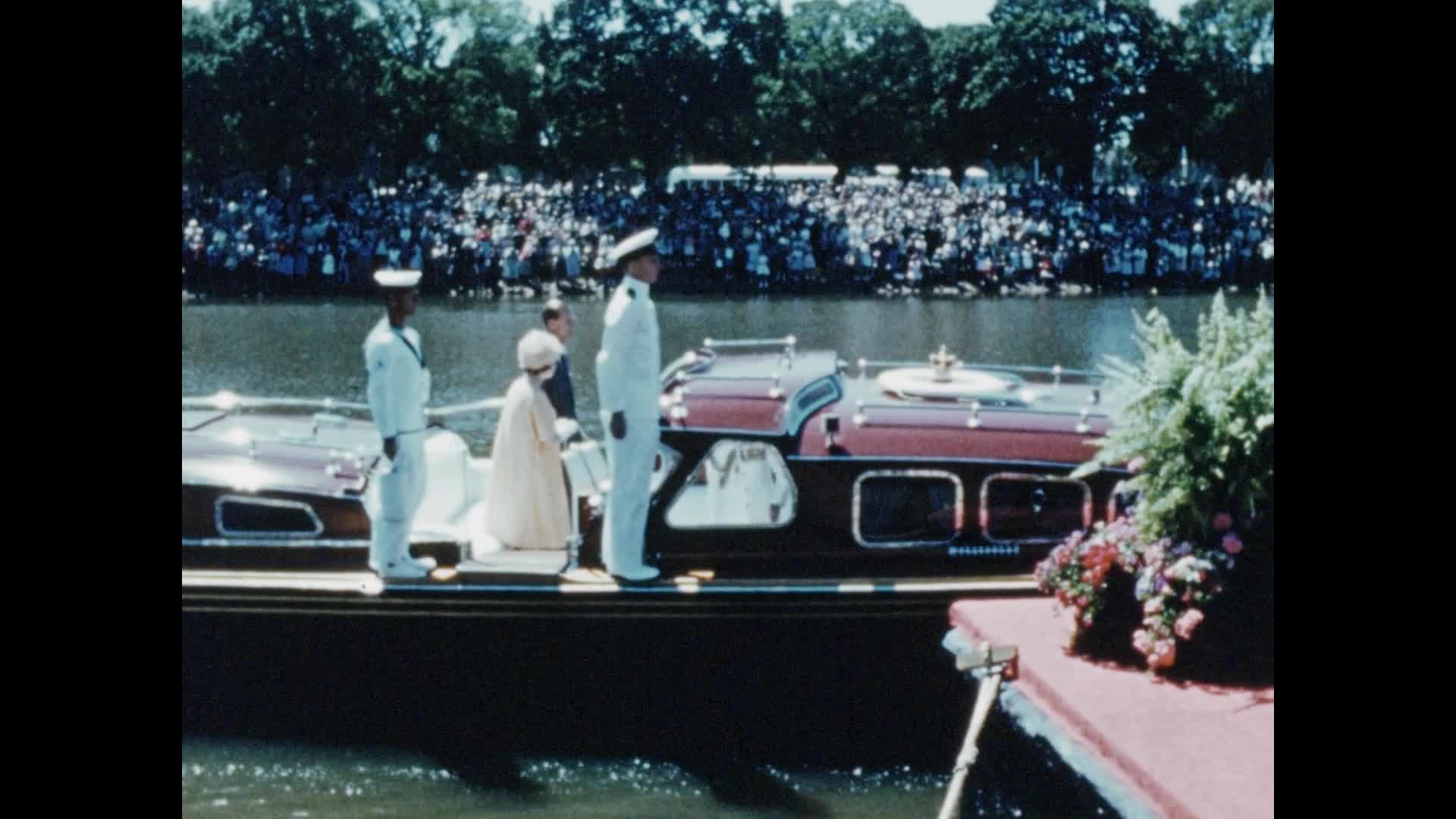 Royal visit to Melbourne 1963 [Work print] thumbnail image.