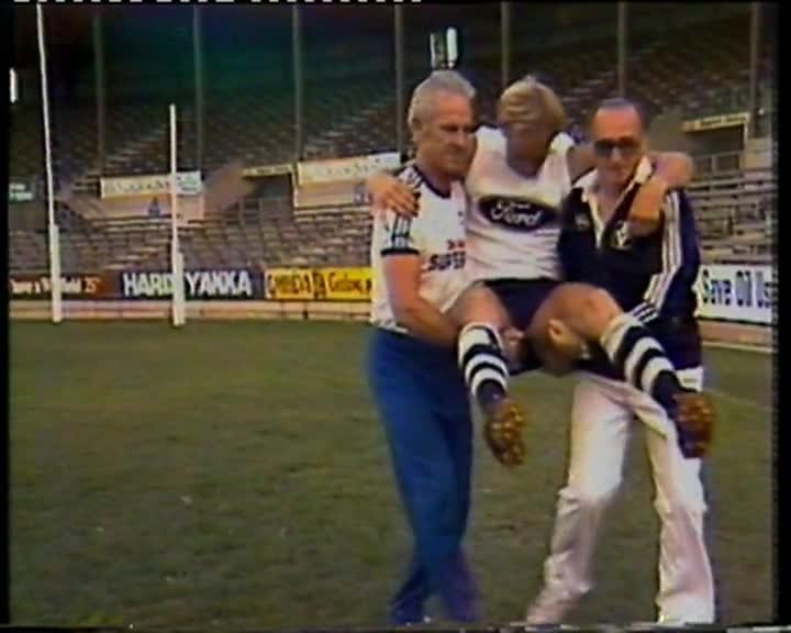 A still image from Football injuries