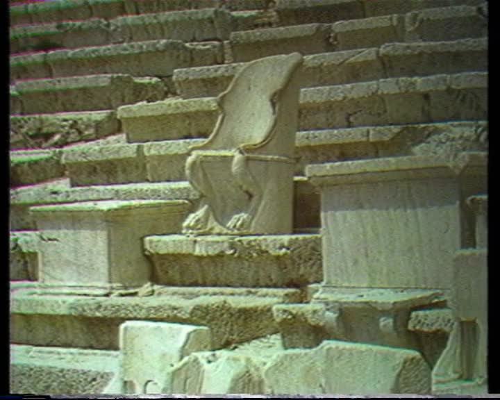 A still image from Greek tragic theatre (TEFC)