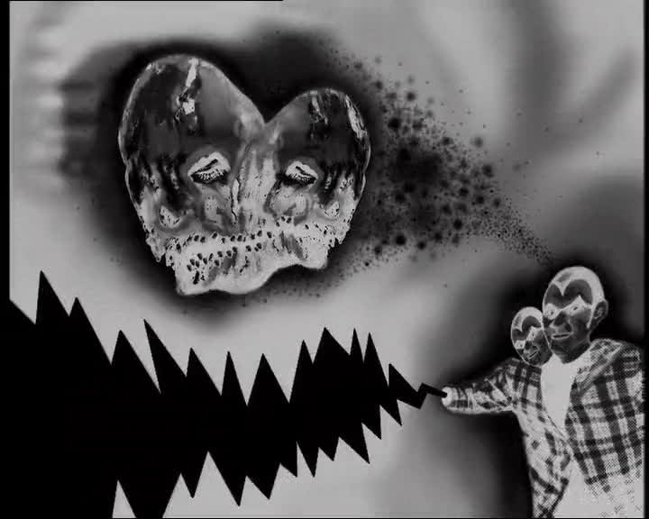 A still image from Psycho samba