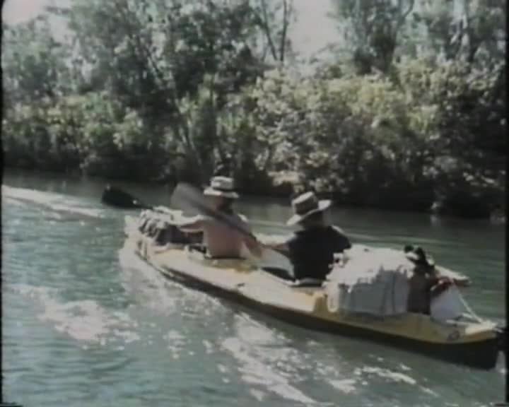 A still image from Surviving the Outback Rivers