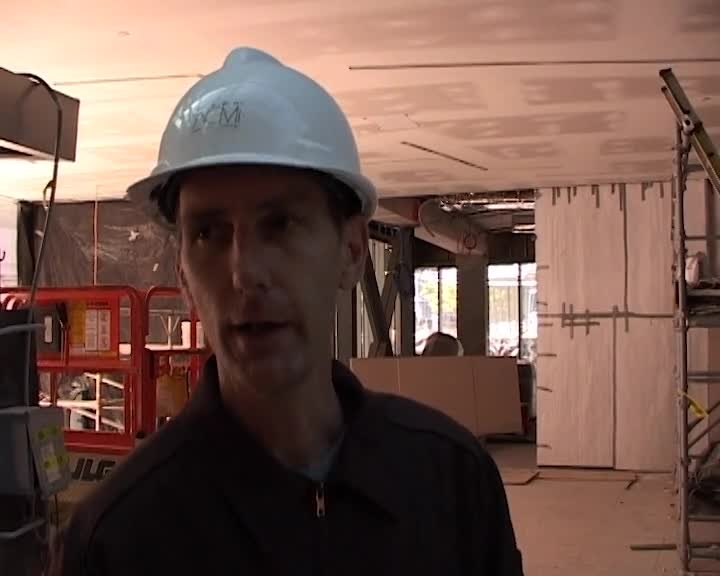 A still image from Ross Gibson interview: tape #1