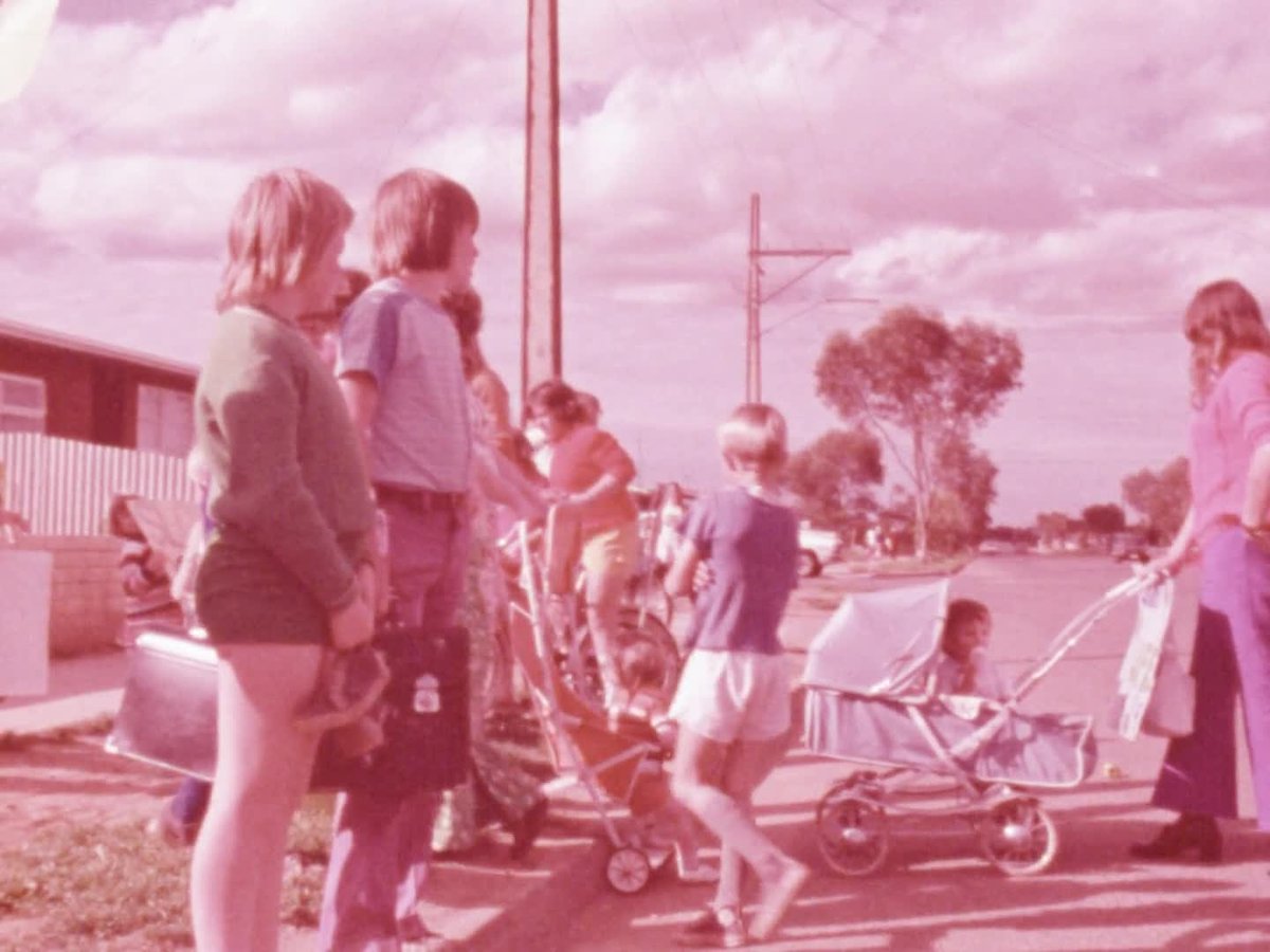 A still image from They reckon a woman's world's just it and a bit