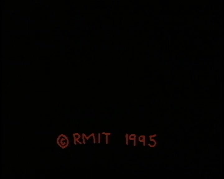 A still image from RMIT AIM Collection 1995