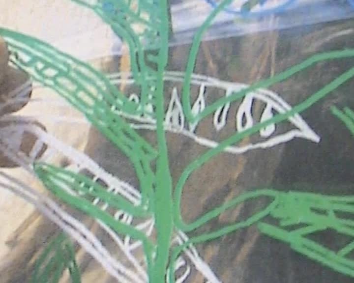 A still image from Exploring...immersive art pedagogy