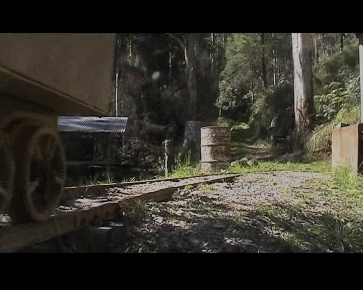 A still image from In search of golden footprints