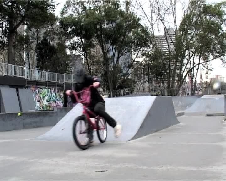 A still image from BMX is life